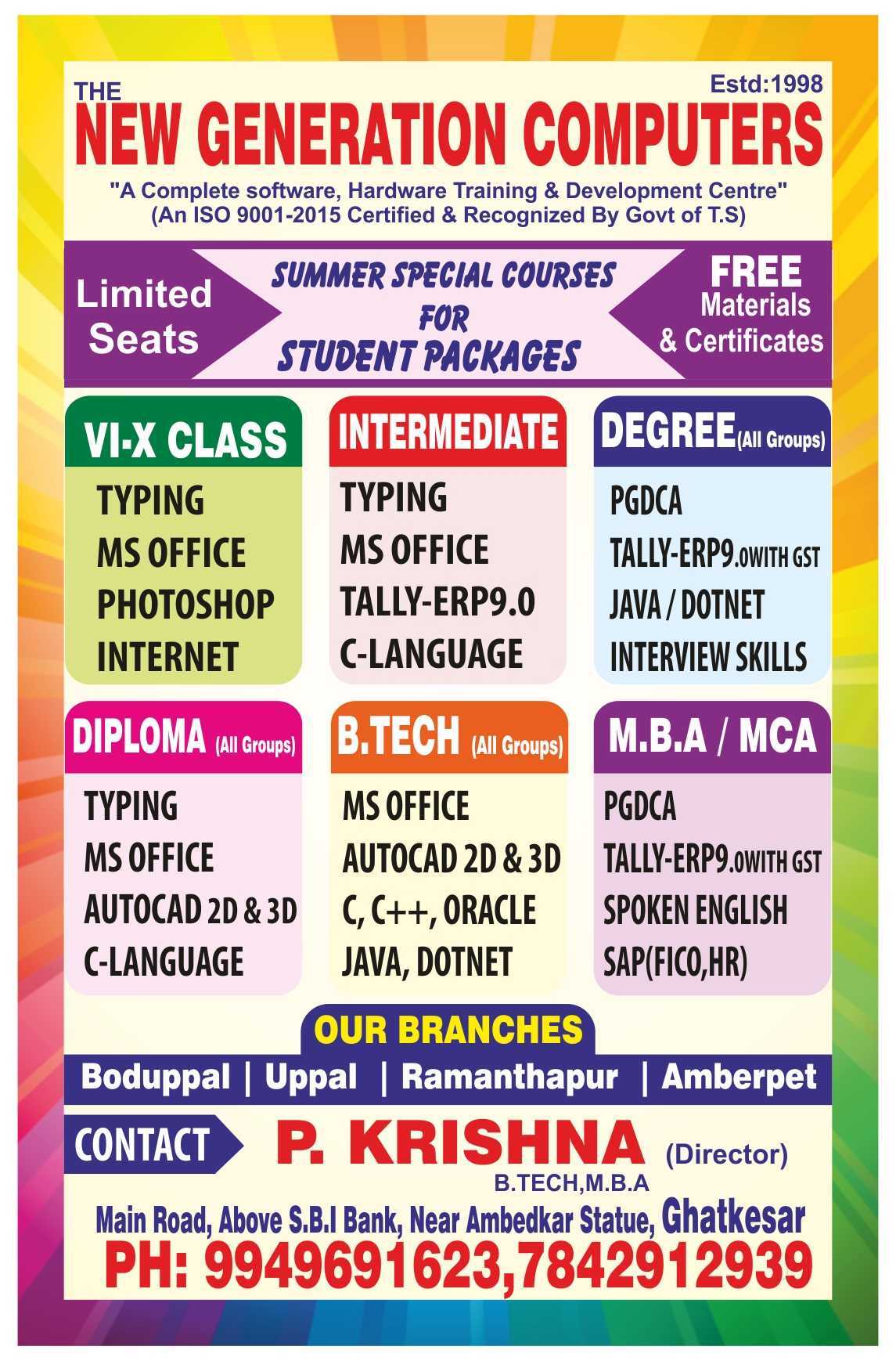 Microsoft Excel Advanced Training Institutes in Nalgonda - Computer ...