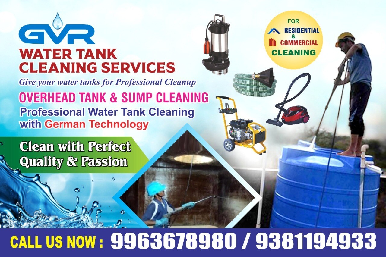 Top Cleaning Services For Underground Water Tank in Yakutpura Best