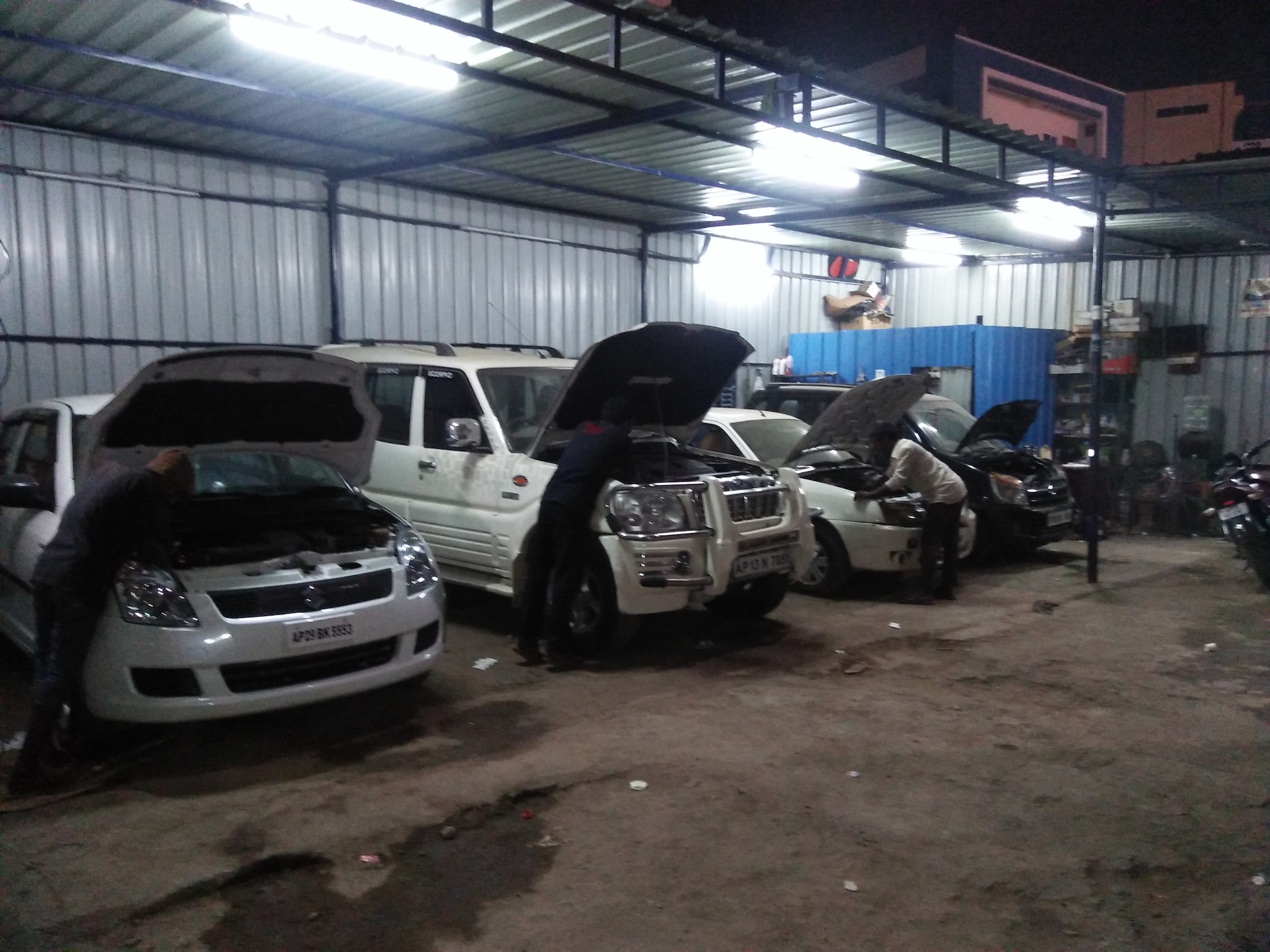 M M Car Care Near Swethaa Gardens Lingampally, Hyderabad