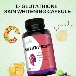 simply herbal glutathione L Capsules With Vitamin C & E for Radiant Skin Glowing Skin Whitening Glowing Skin Exercise