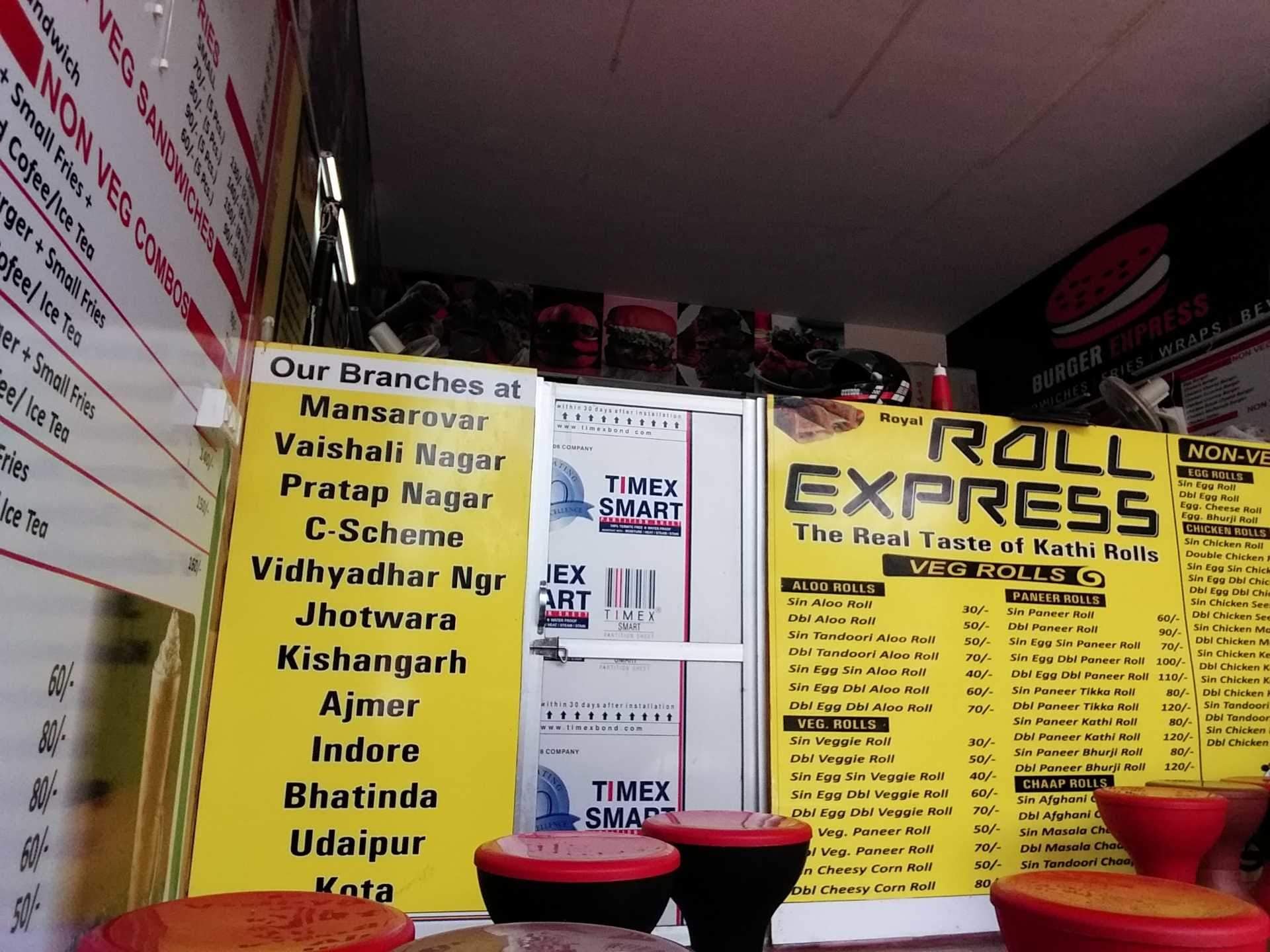 Menu Of Mickey Mouse Cafe, Jhotwara, Jaipur