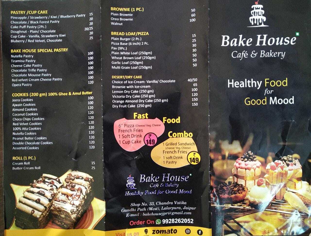 Bake House Cafe & Bakery in panchyawala,Jaipur Best Bakeries in Jaipur Justdial