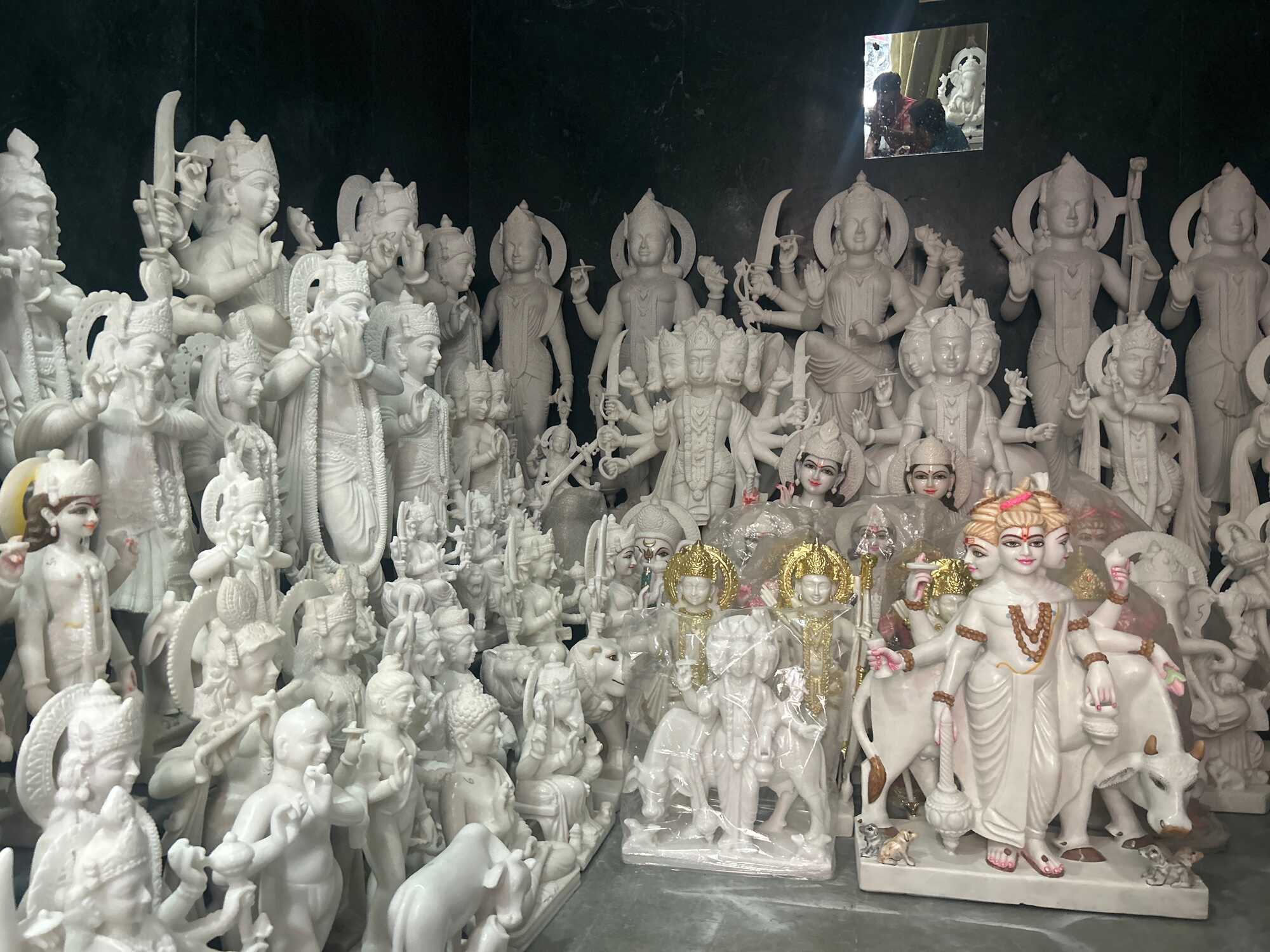 Maa Marble Saraswati Statue in Chandigarh - Exquisite, Elegant