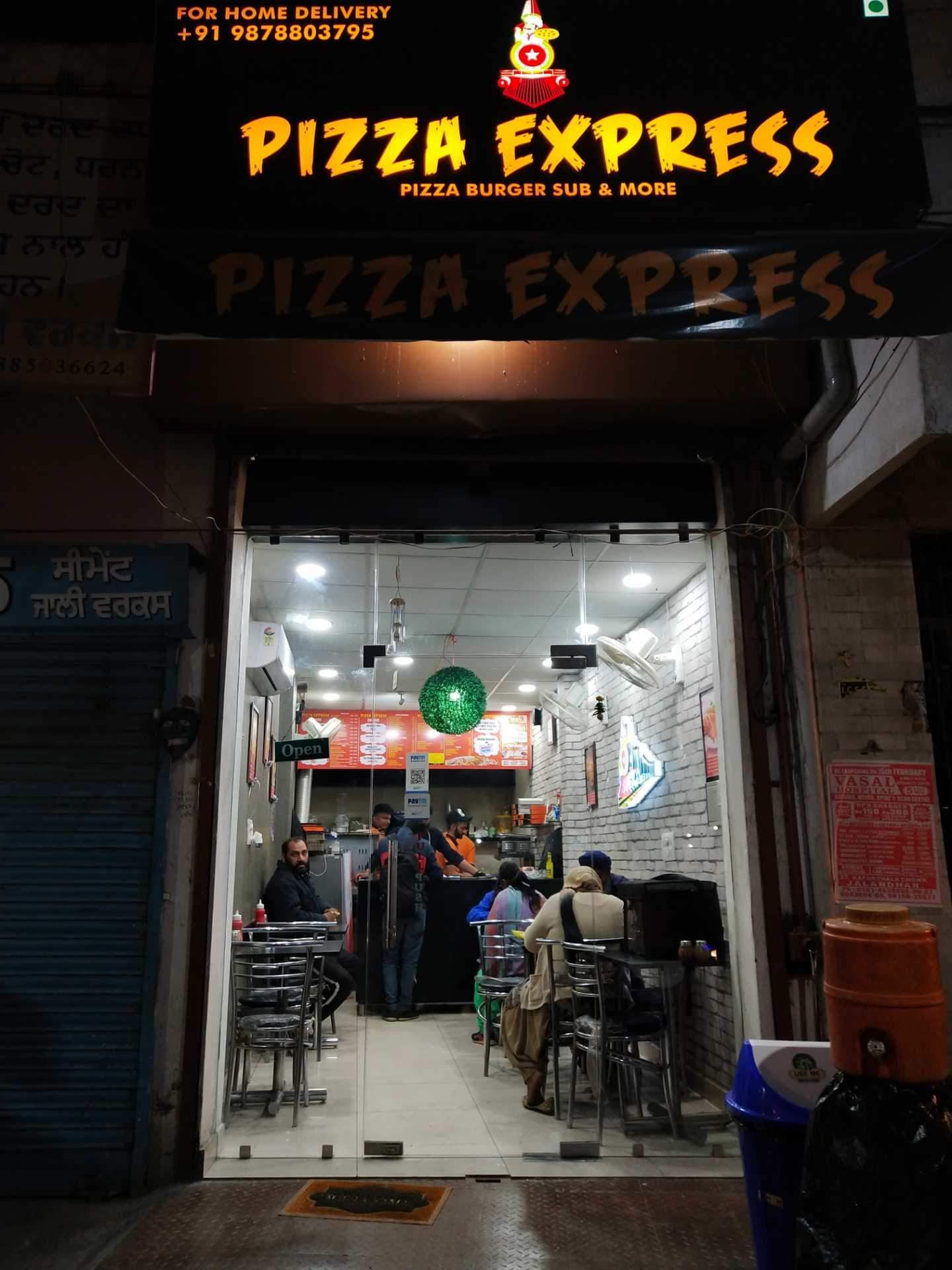 Pizza Express in Patiala Pizza Menu Justdial