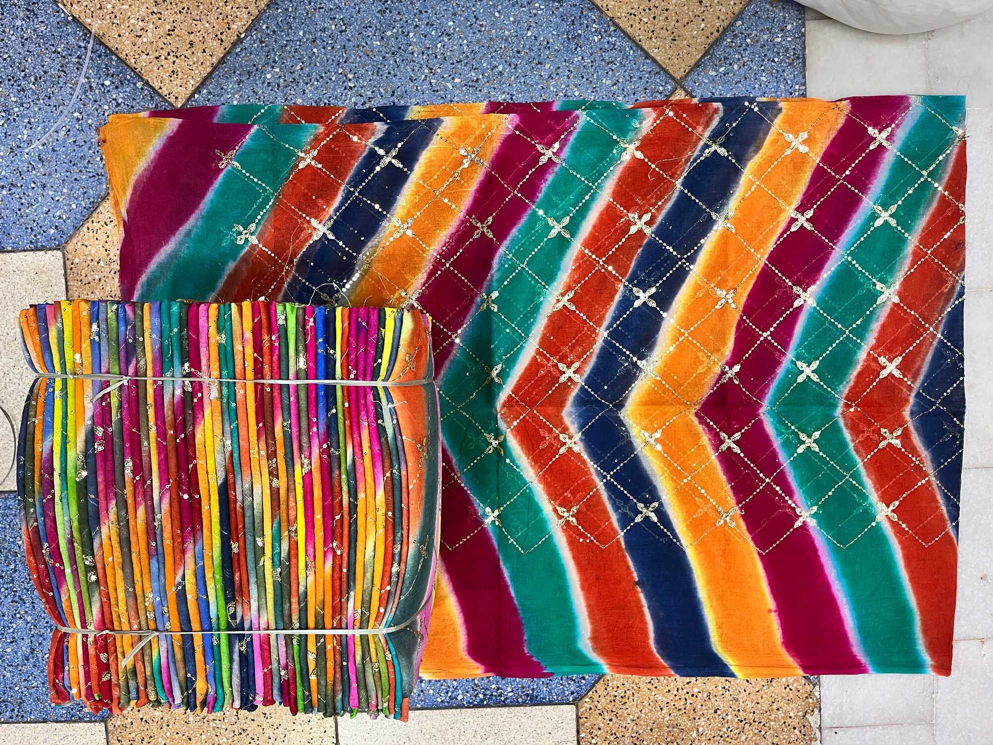 Falguni Shane Peacock Dress Material Falguni Shane Peacock