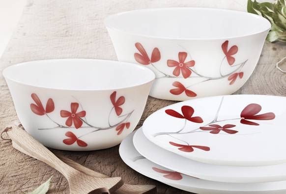 Opala Diva Divya Dinner Set Price Ceramic Casserole In Kolkata