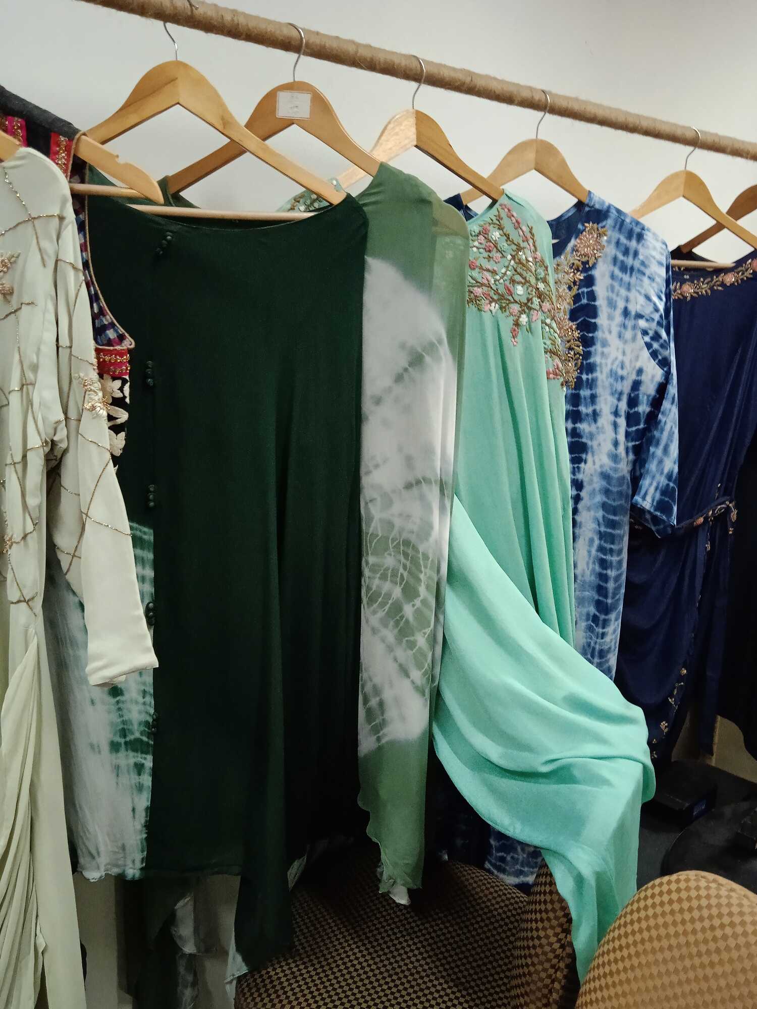 Embroidered Gown in Chennai Elegant, Stunning Customizable