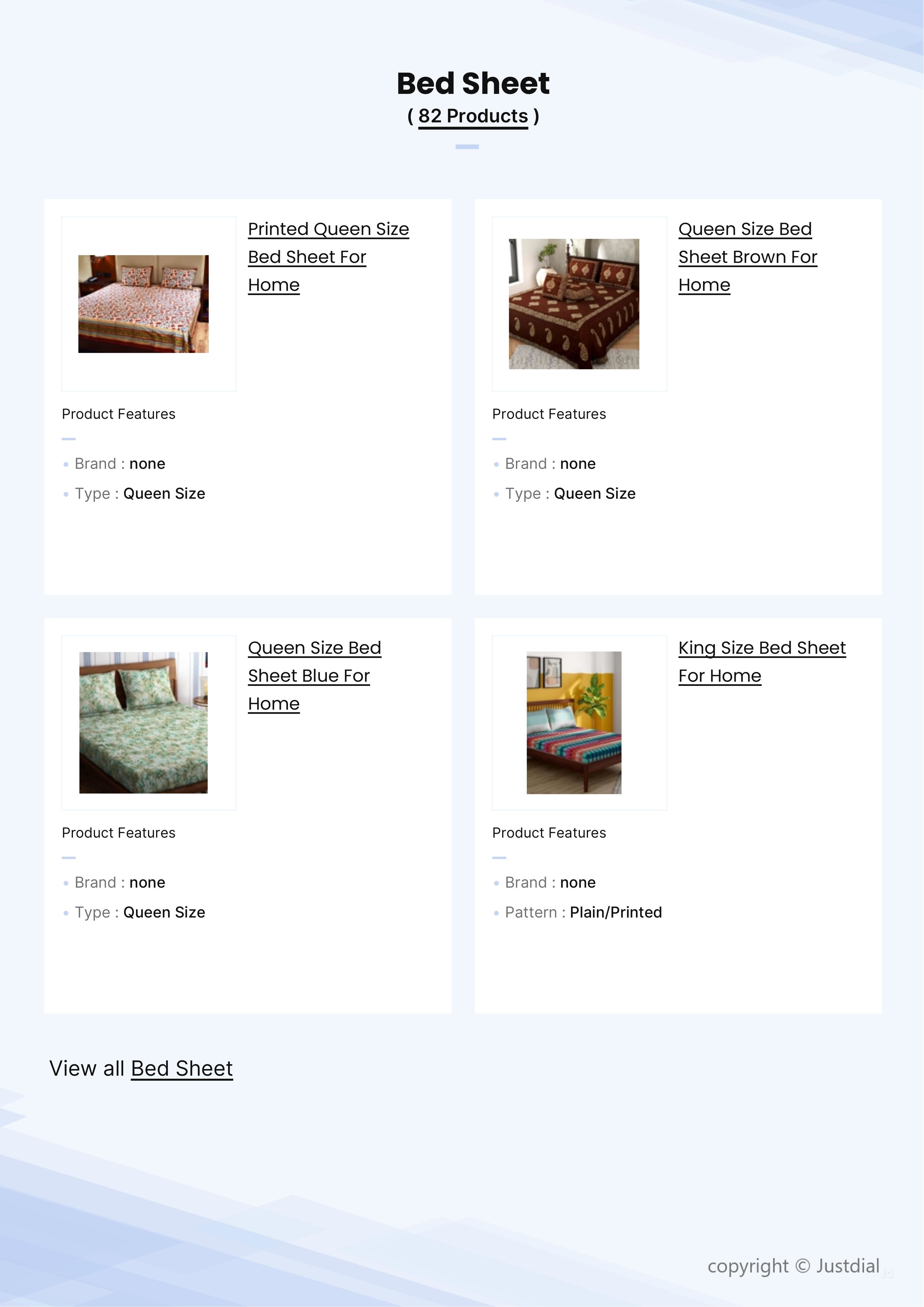 Mahalaxmi Bedsheet Wholesaler from Burrabazar, Kolkata, India