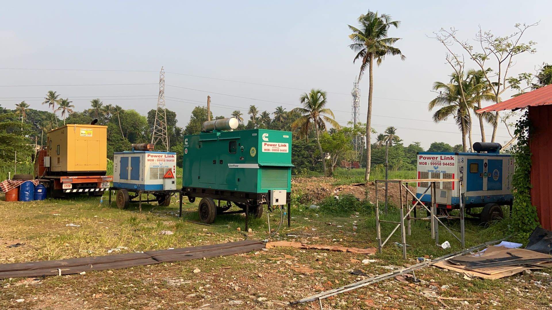Top Generators On Rent (5 Kva To 125 Kva) in Kochi Fort Best