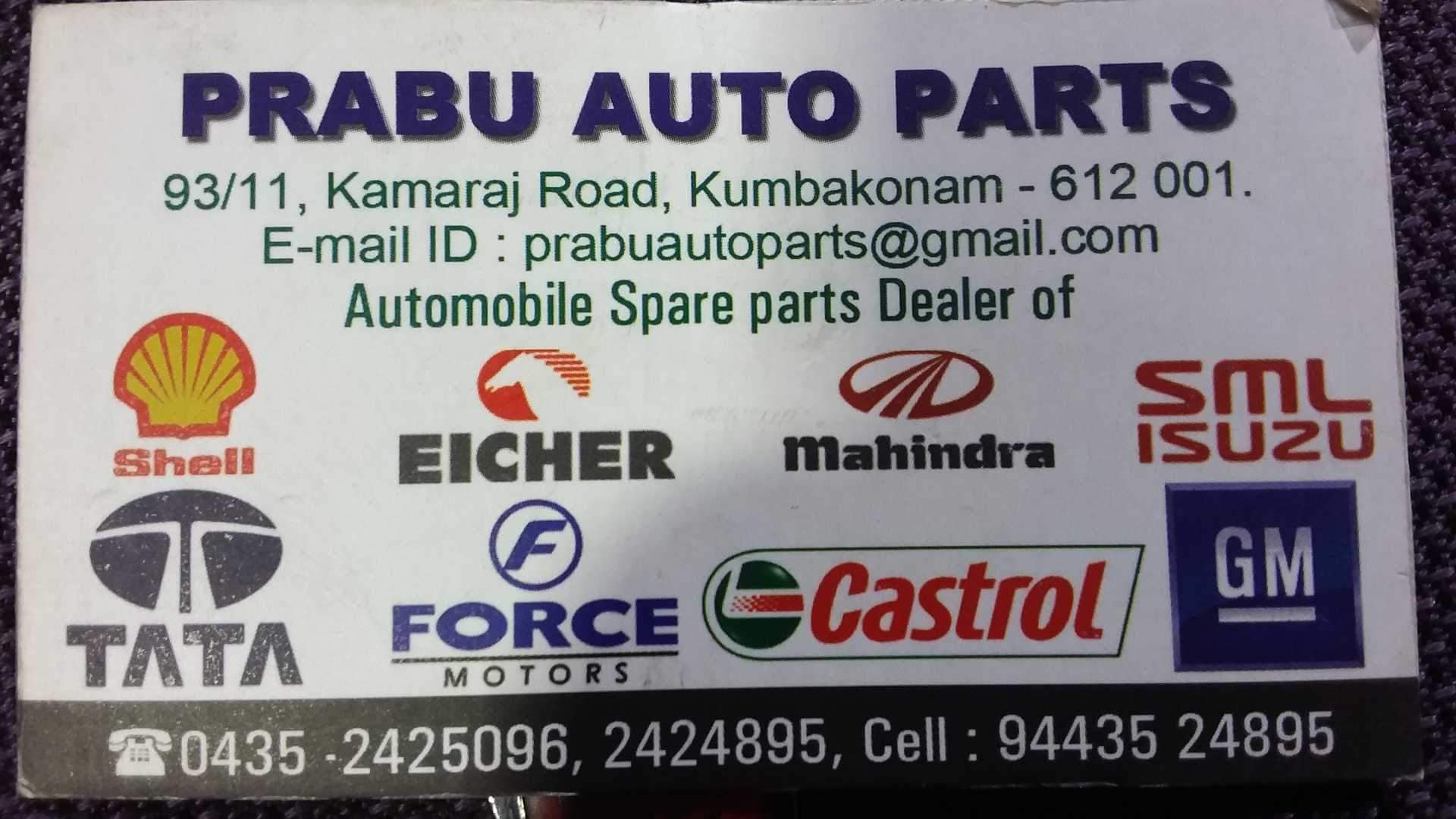 Catalogue Karthick Auto Parts in Kumbakonam HO , Kumbakonam Justdial