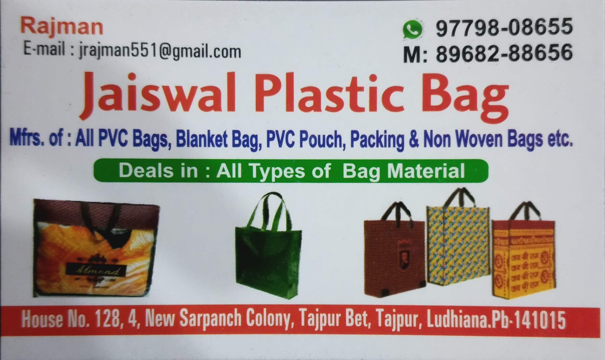 Poly bag distributors discount