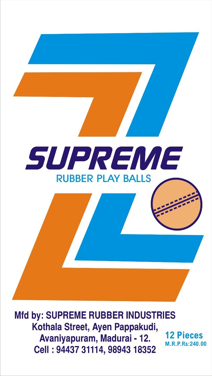 supreme rubber ball