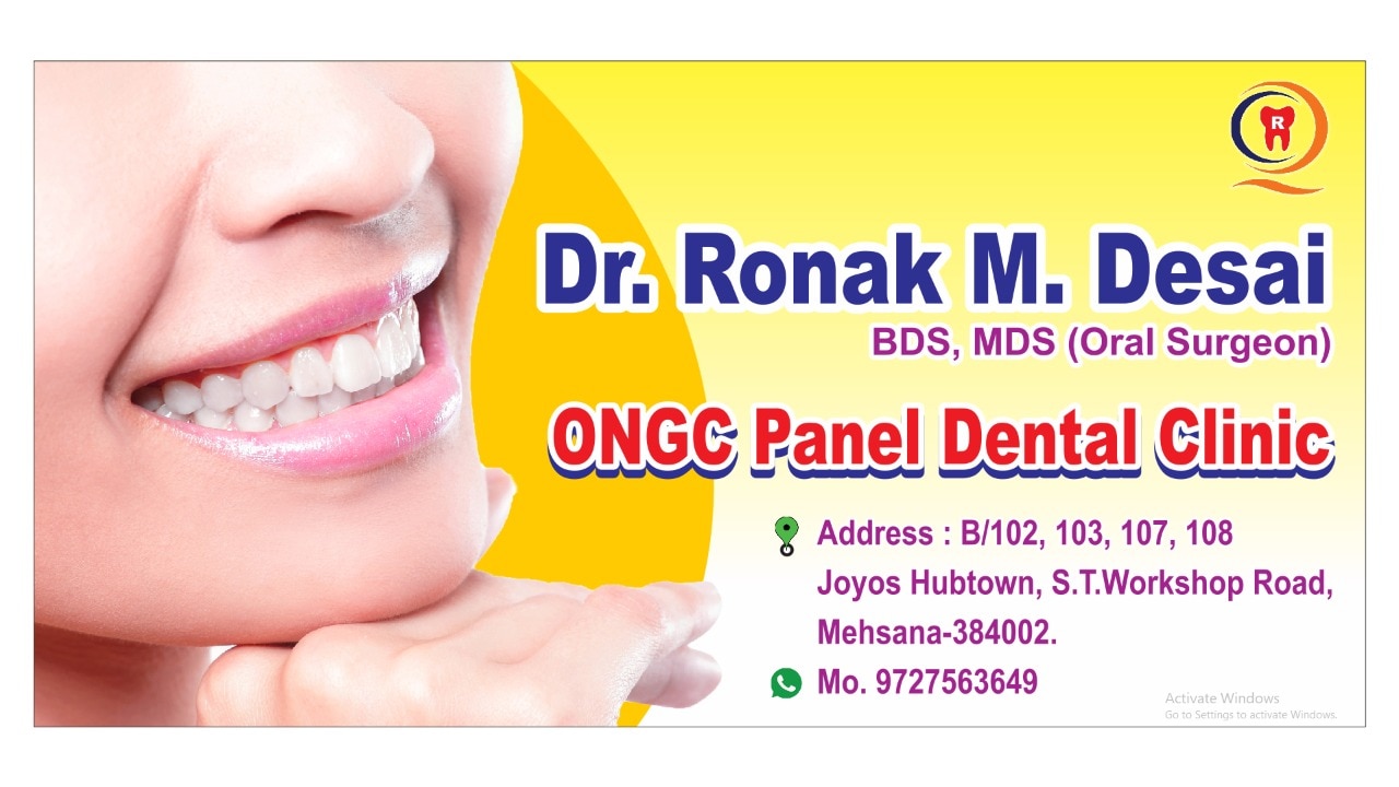Ronak Dental Clinic & Implant Maxillofacial Surgical Speciality Center in  Mehsana Industrial Estate,Mehsana - Best Dental Implant Rehabilitation  Centres in Mehsana - Justdial