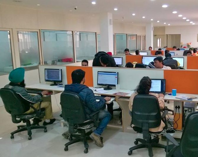 Debut Infotech office