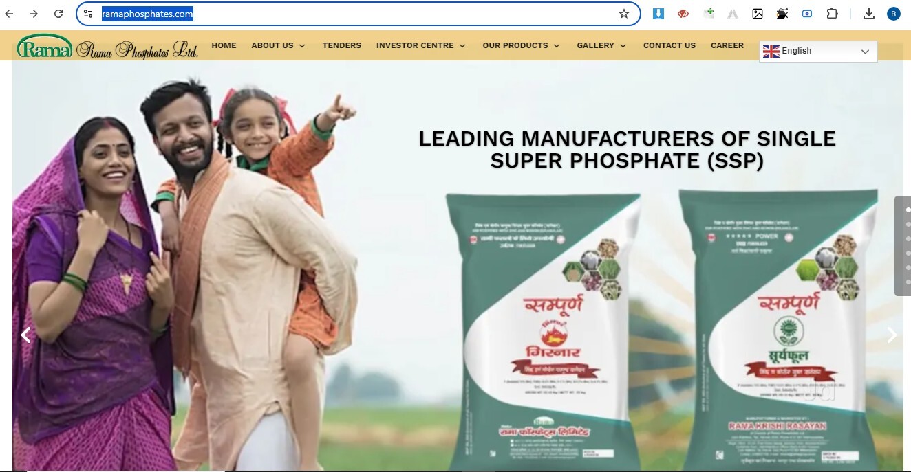 Rama Phosphates Limited in RNT Road, Indore - Best Agricultural Product  Dealers in Indore - Justdial