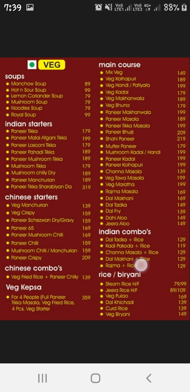 Saffron The Spice Kitchen in Sanpada,Mumbai Order Food Online Best North Indian Restaurants