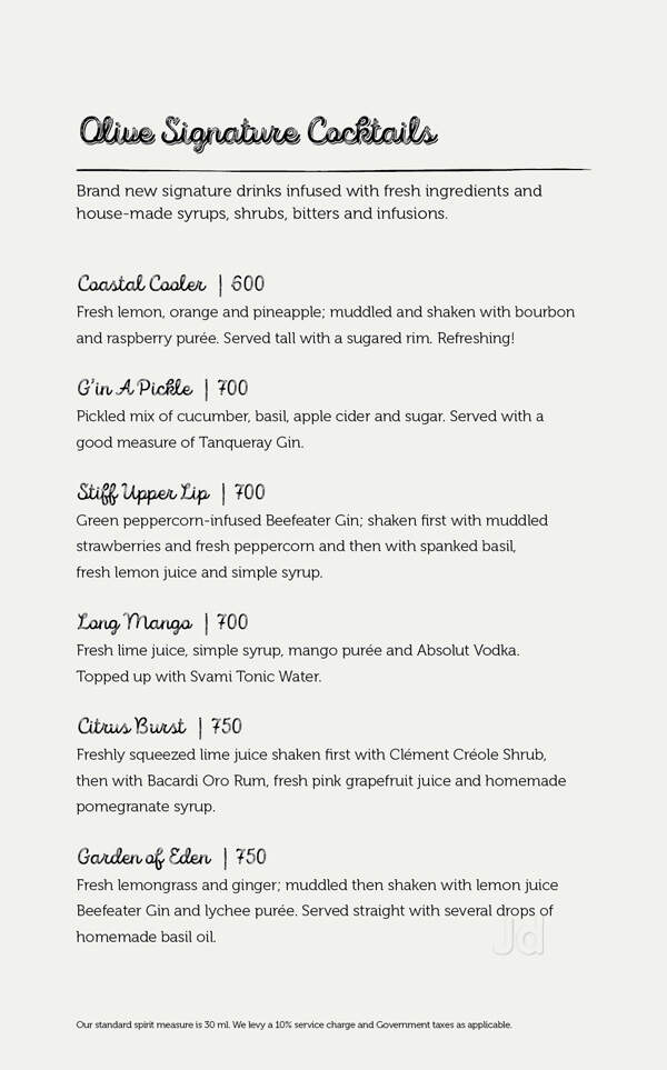 Olive Bar And Kitchen in Khar,Mumbai Best Restaurants in Mumbai