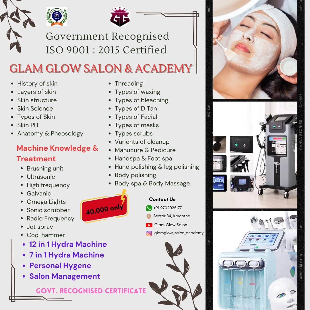 Glam Glow Salon & Academy in KAMOTHE,Mumbai Best Beauty Parlours in