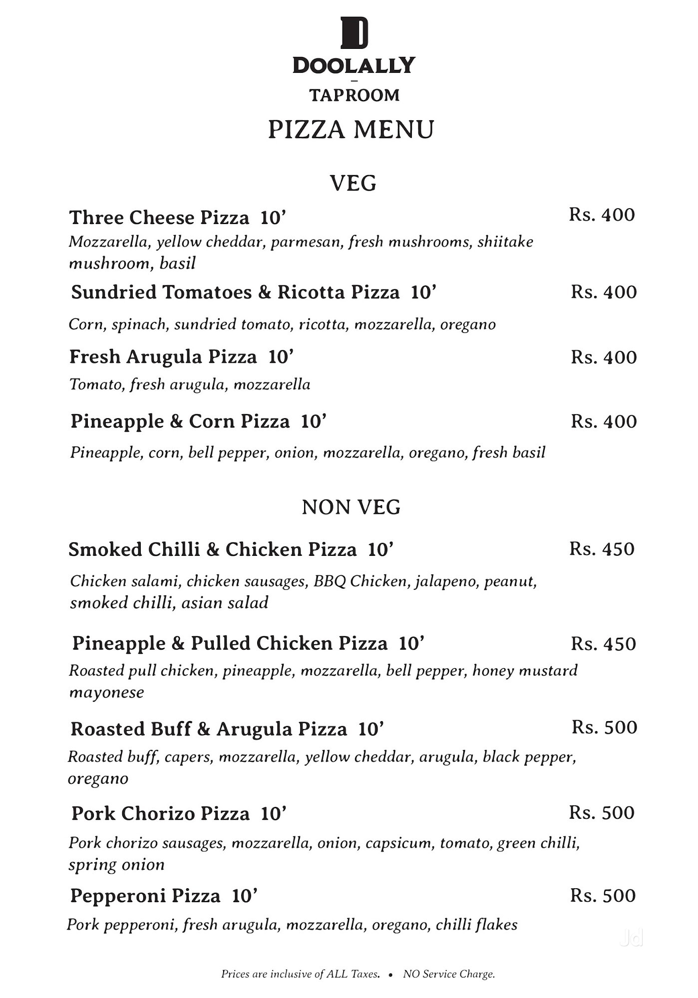 Doolally Taproom in Andheri West,Mumbai - Order Food Online - High End ...