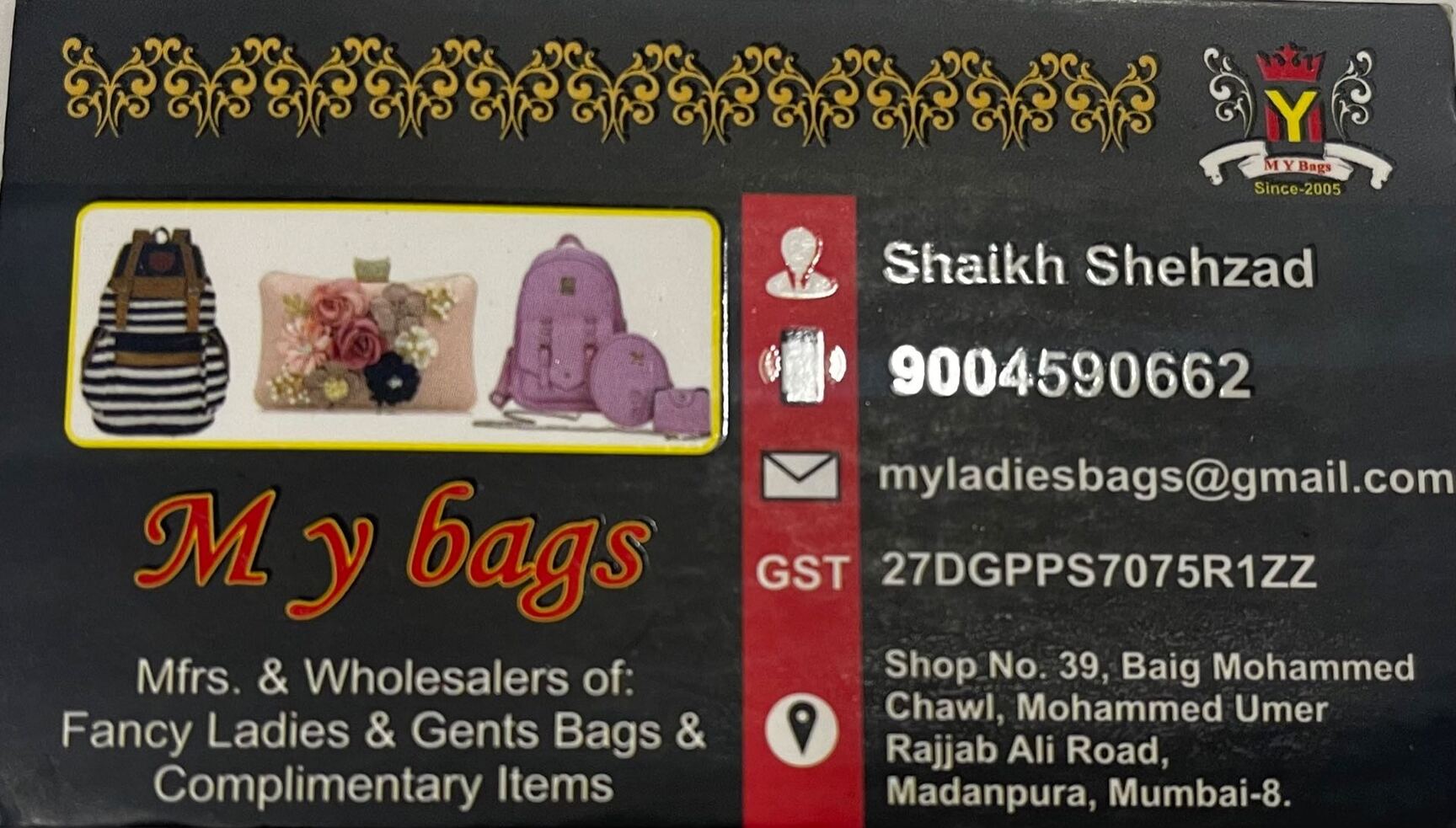 Madanpura discount bags wholesale