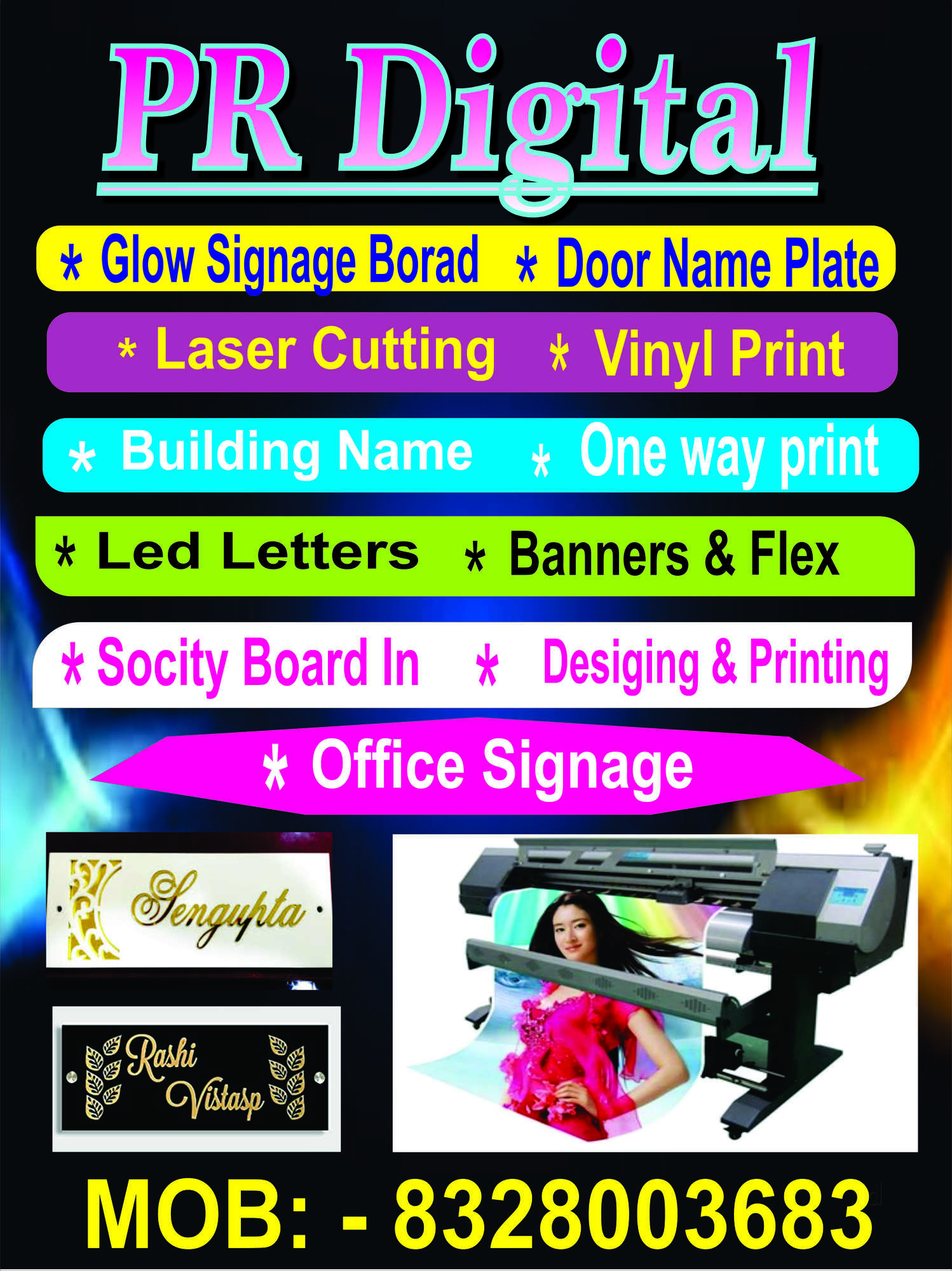 Pr Digital Ulwe Flex Printing Services In Navi Mumbai Mumbai