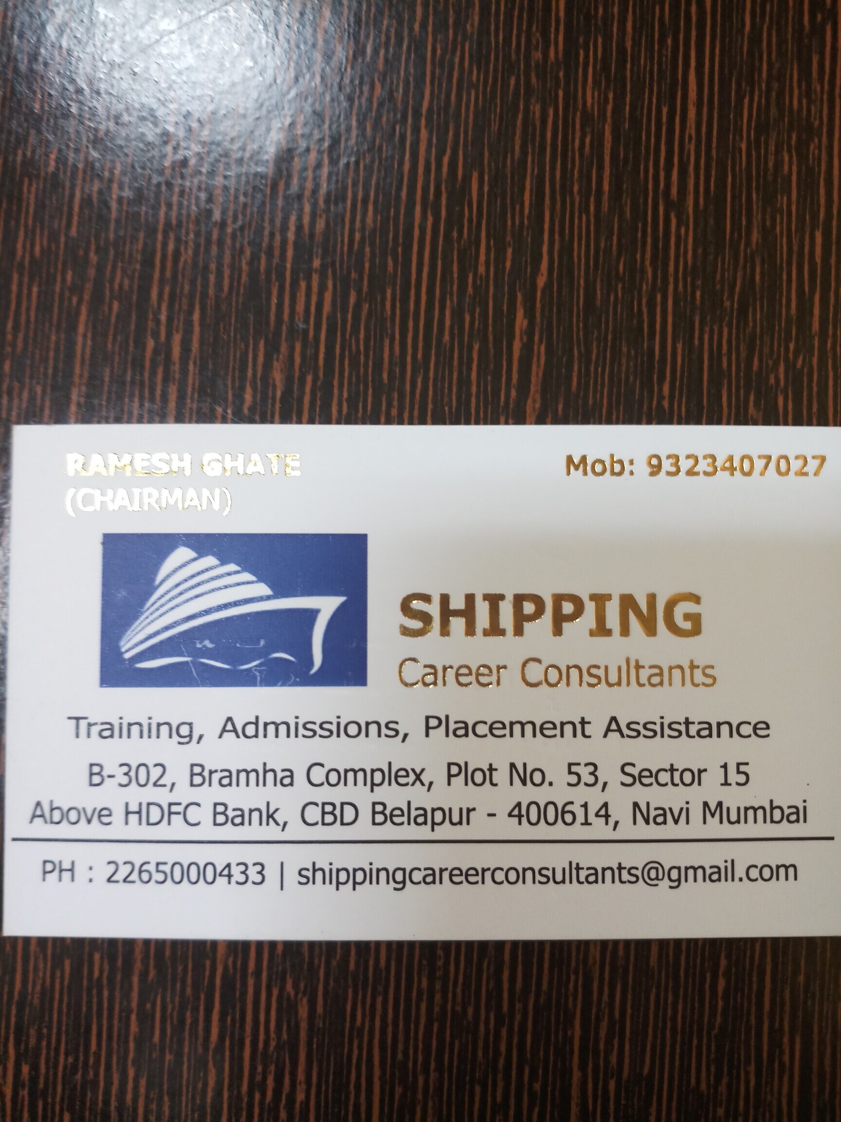 Shipping Career Consultants Cbd Belapur Sector 15 Cookery