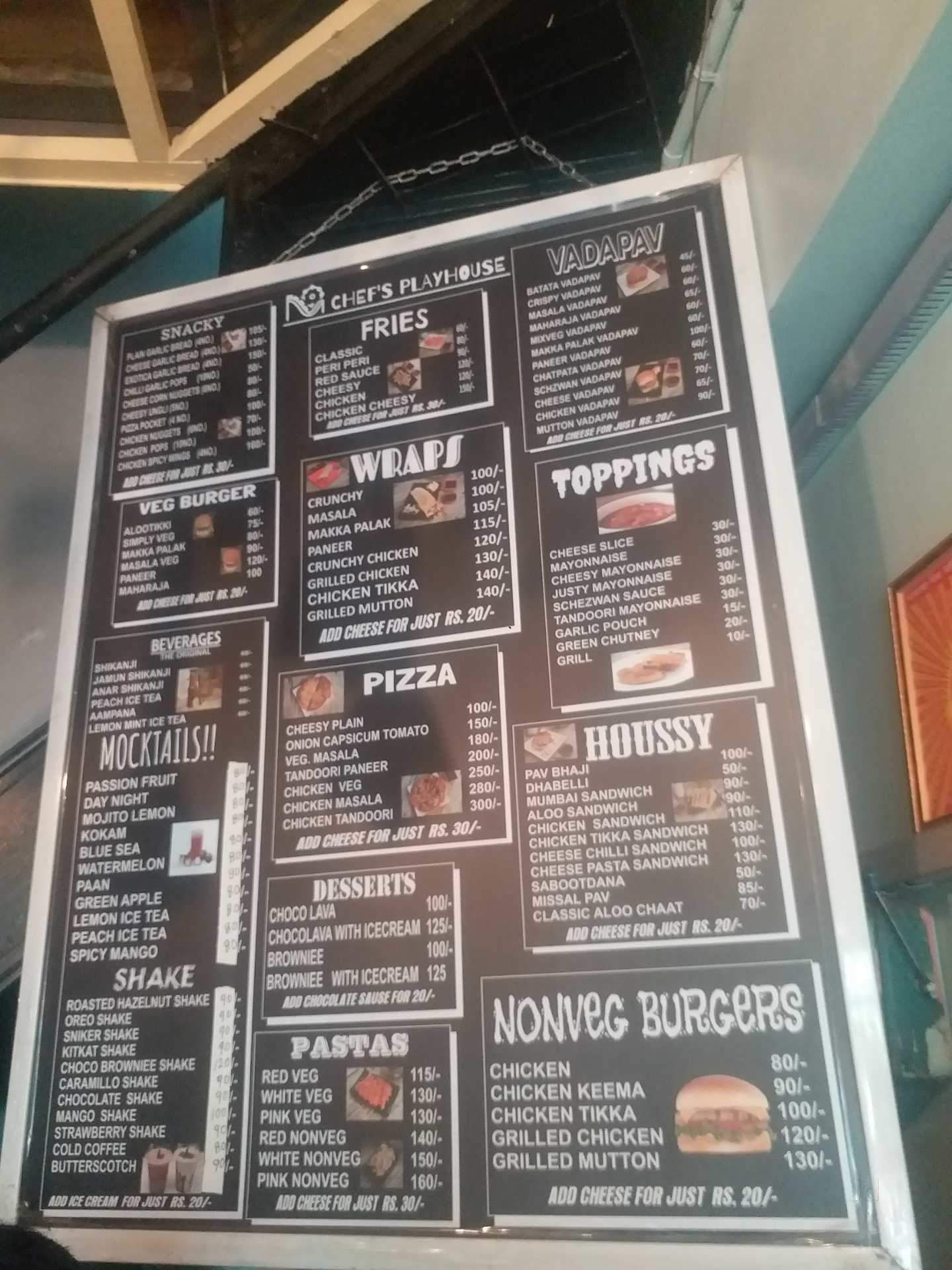 Chef's Playhouse in Noida Sector 26,Delhi Order Food Online Best