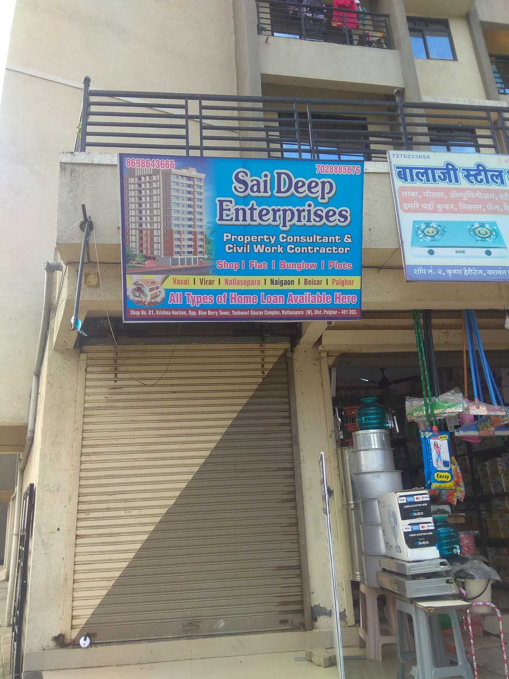 Sai Deep Enterprises Nalasopara West Estate Agents For