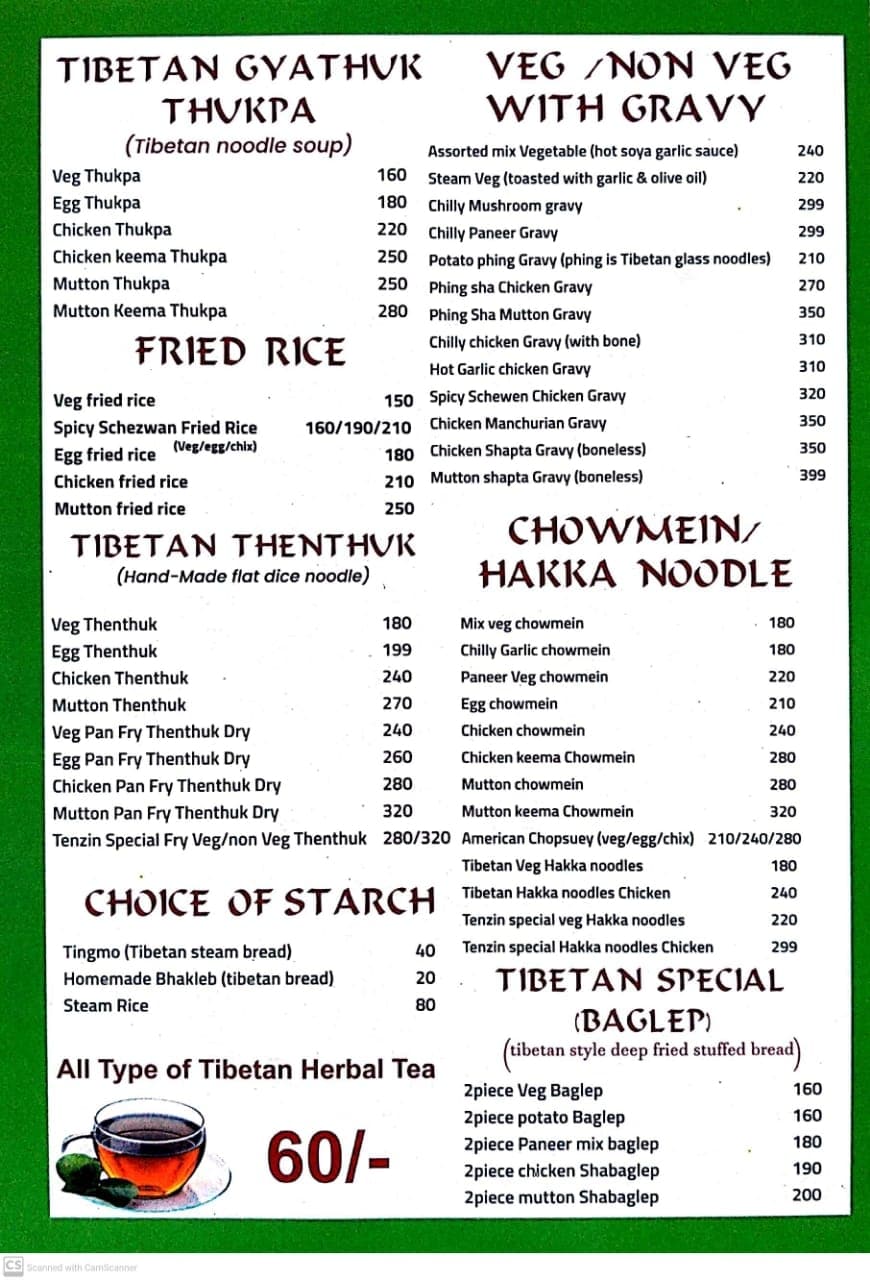 Tenzin Tibet Kitchen in Panchkula Sector 5,Chandigarh - Best ...