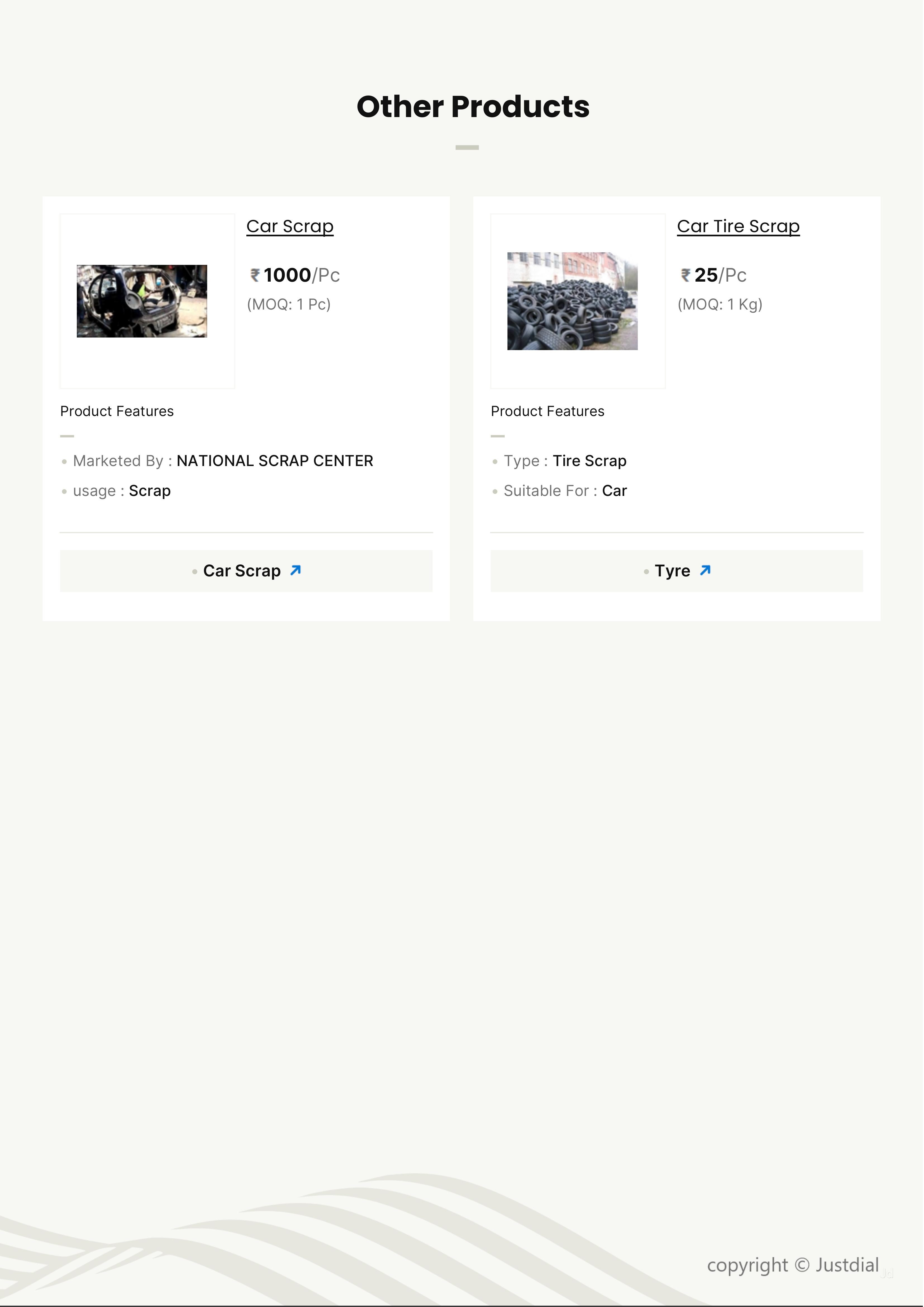 NATIONAL SCRAP CENTER Dealer from Hadapsar Industrial Estate, Pune