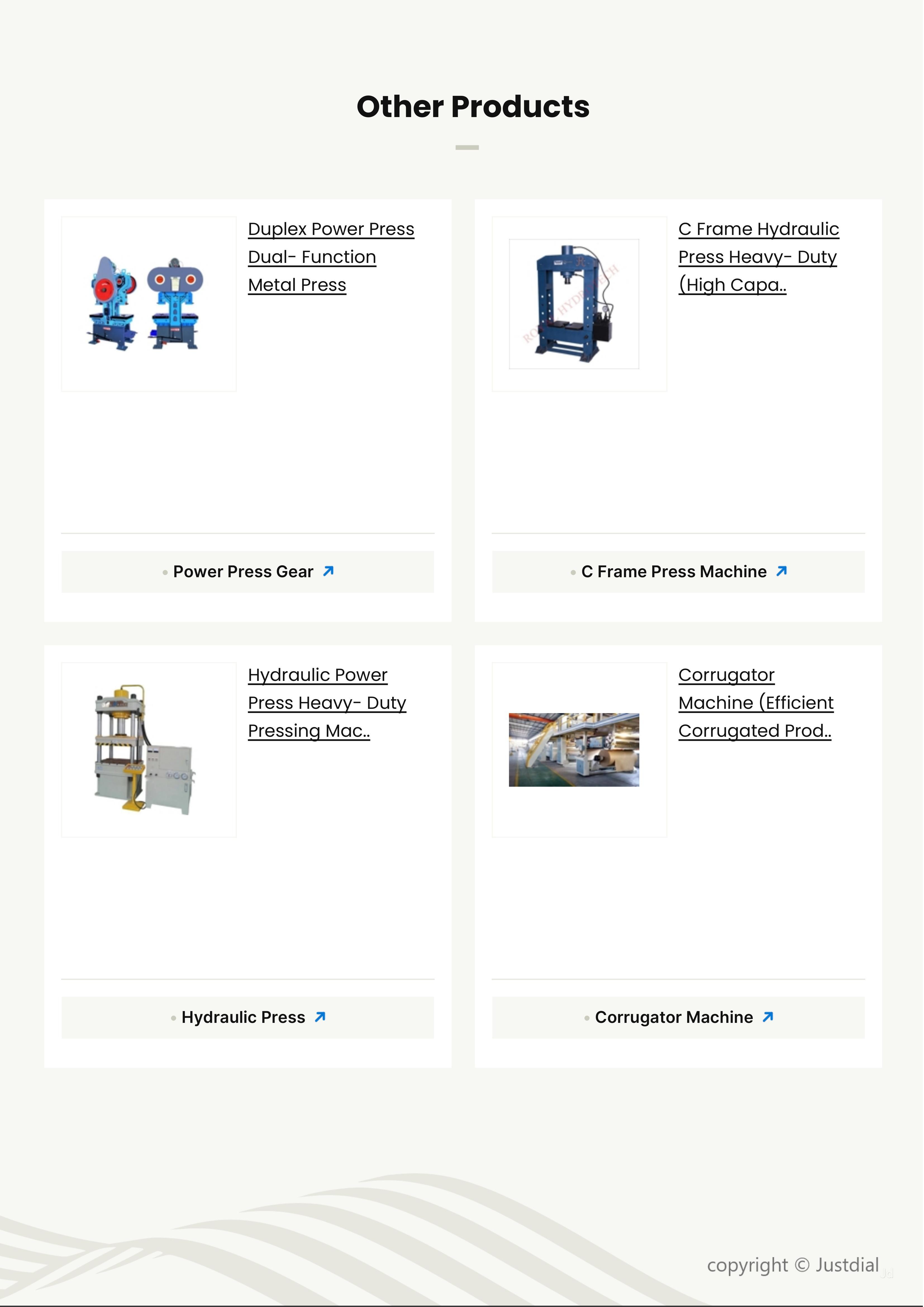 Jupiter Industrial Works Manufacturer from Kothrud, Pune, India