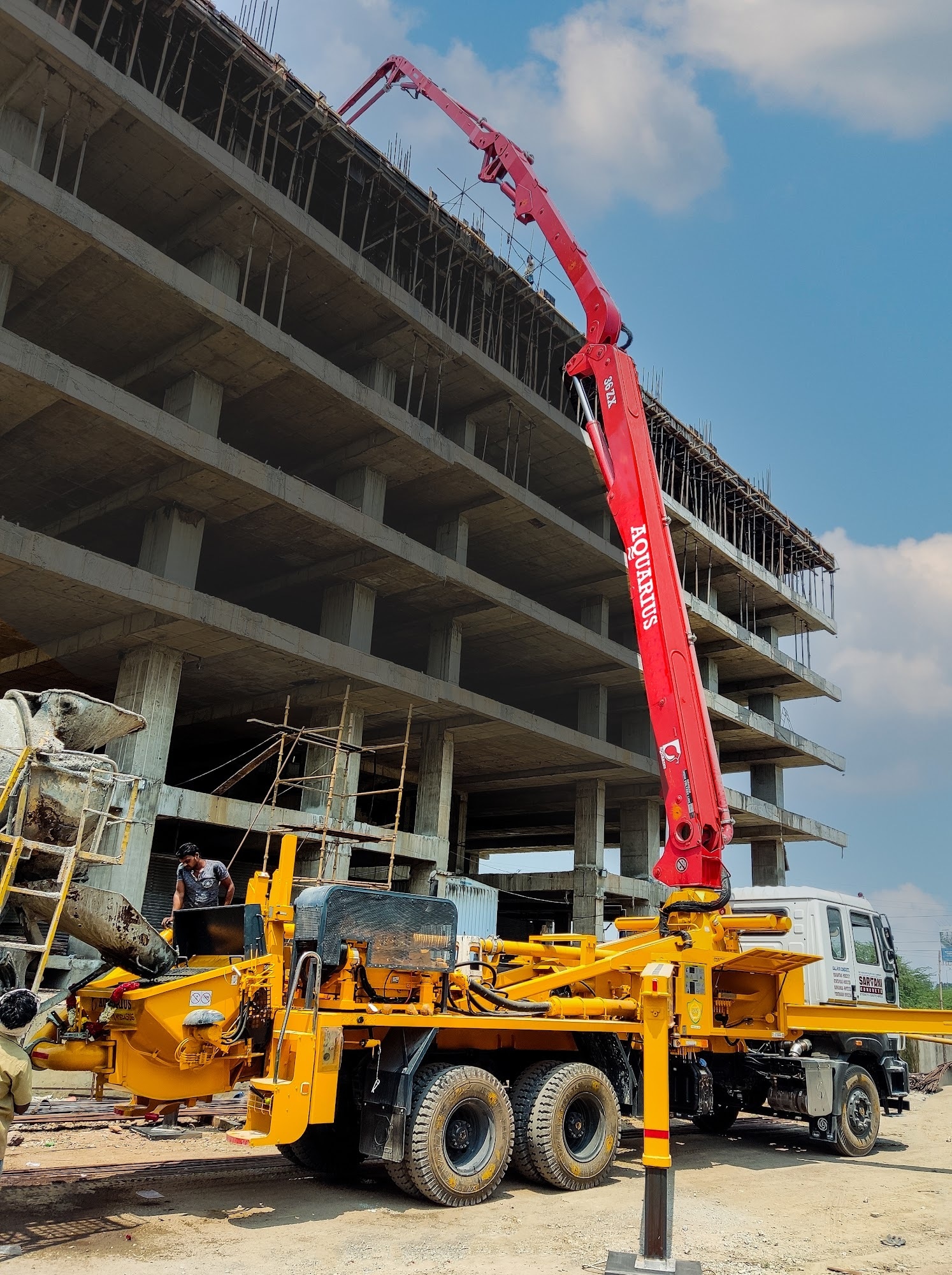 Aquarius Trailer Mounted Concrete Pumps - Get Best Price