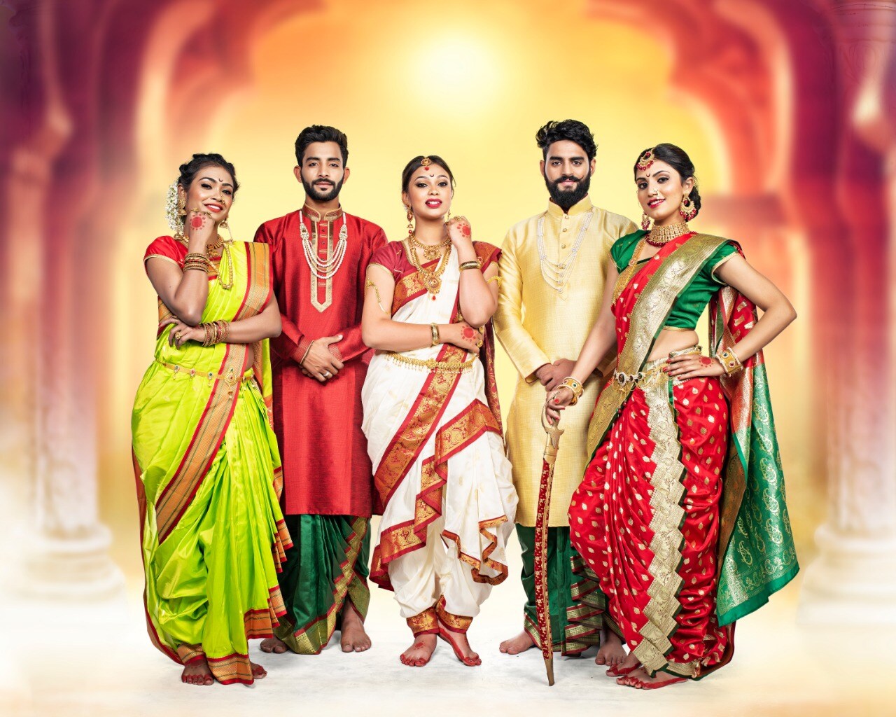 Top 10 Nauvari Sarees On Hire in Pune Best Nauvari Sarees On Rent