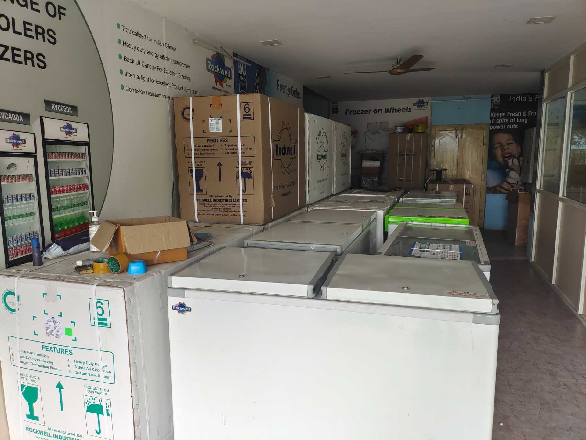 Top Rockwell Deep Freezer Dealers in Vijayawada डीप फ्रीजर डीलर्स