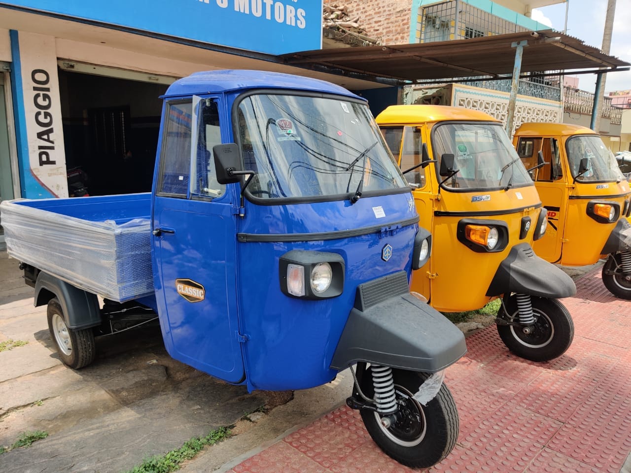 Auto Rickshaw Piaggio Dealer Portal Piaggio Ape E City FX Max