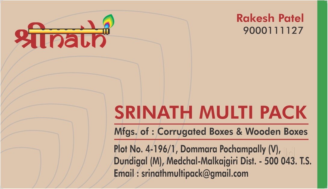 Catalogue Sri Sai Packaging in Jeedimetla , Hyderabad Justdial