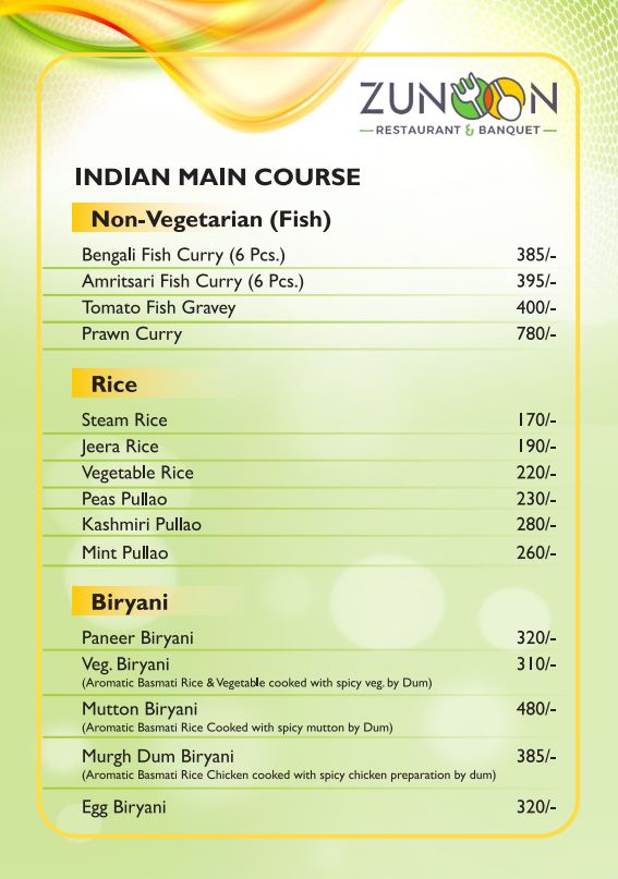 Zunoon Zunoon Restaurant And Banquet in Basharatpur,Gorakhpur - Best ...