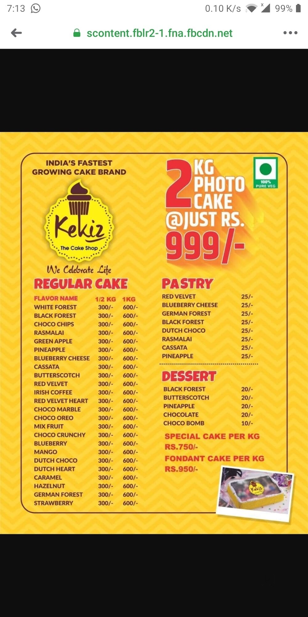 Kekiz Cake Shop in Latur HO,Latur Order Food Online Best Cake Shops