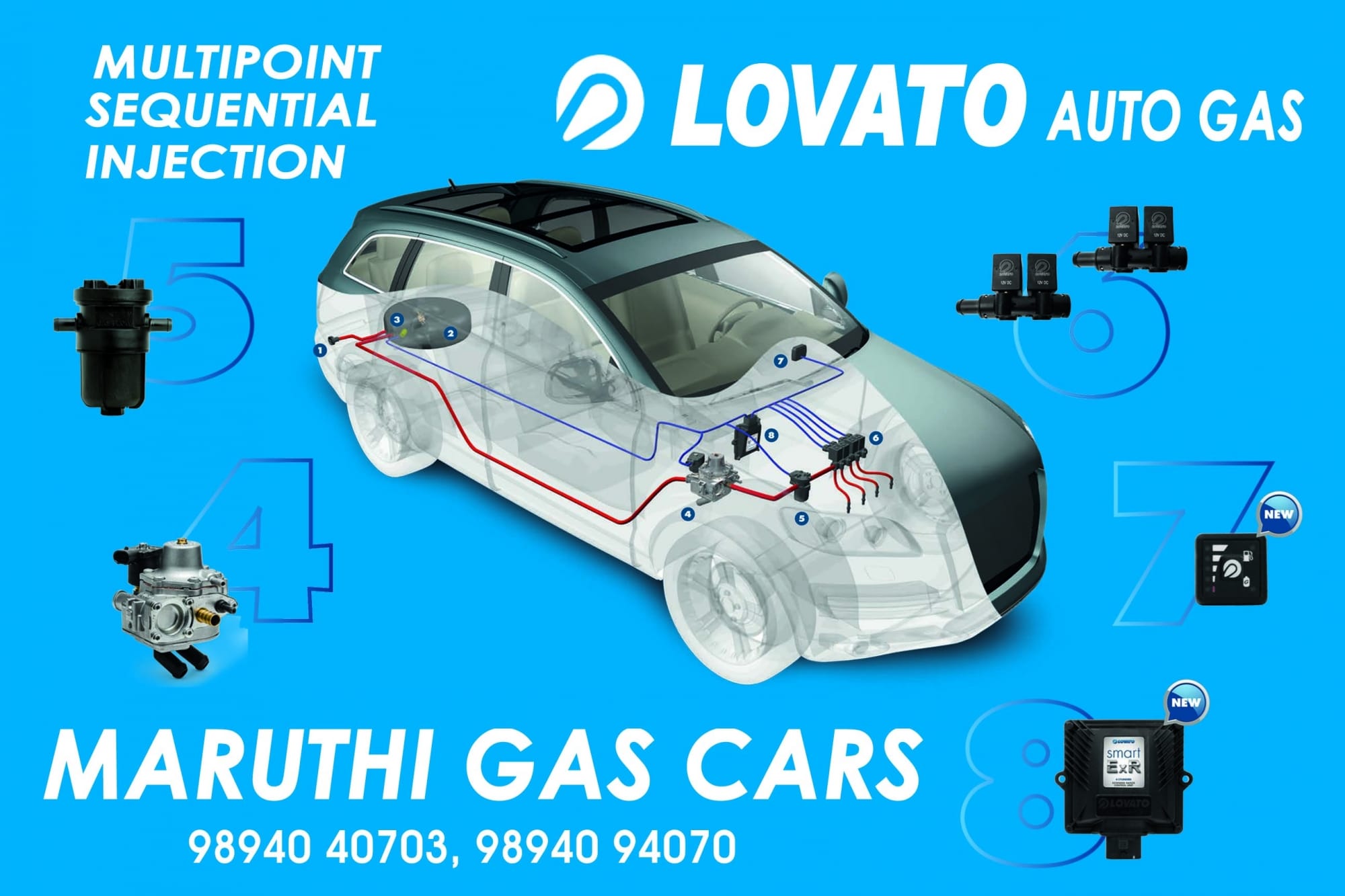 Top Lovato LPG Conversion Kit Dealers in Salem Best Lovato LPG Kit