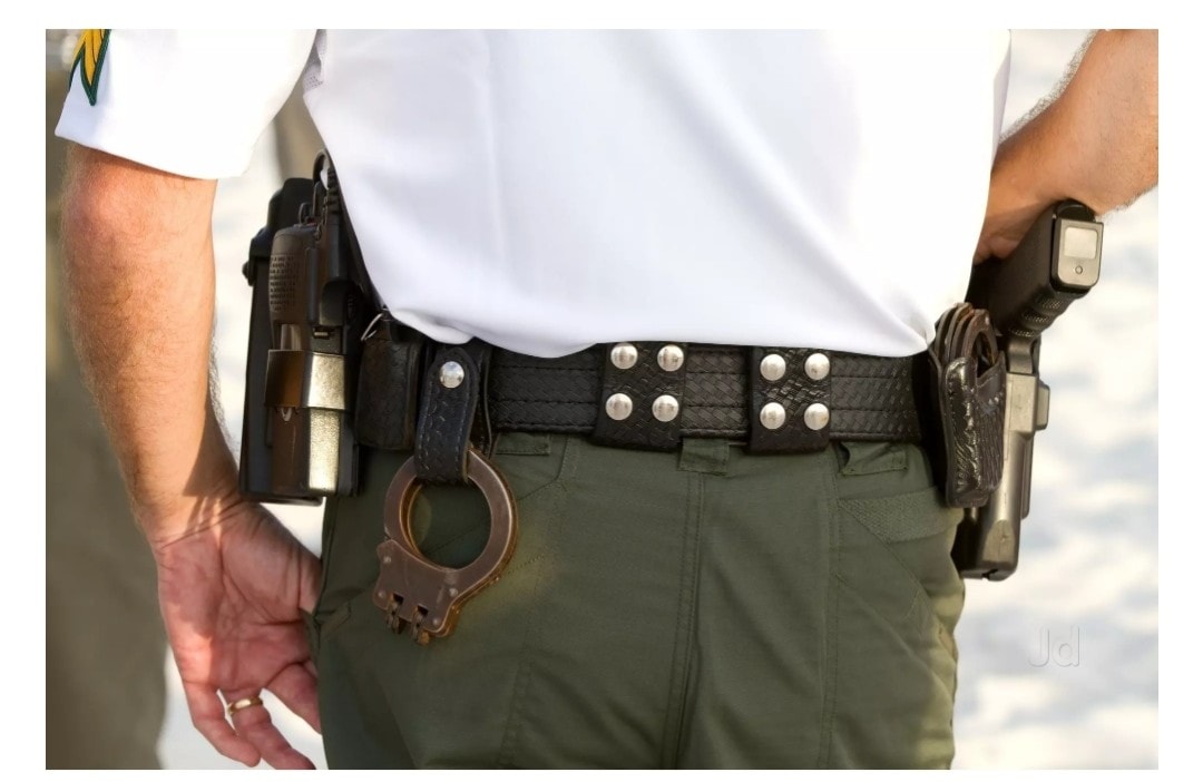 armed security duty belt