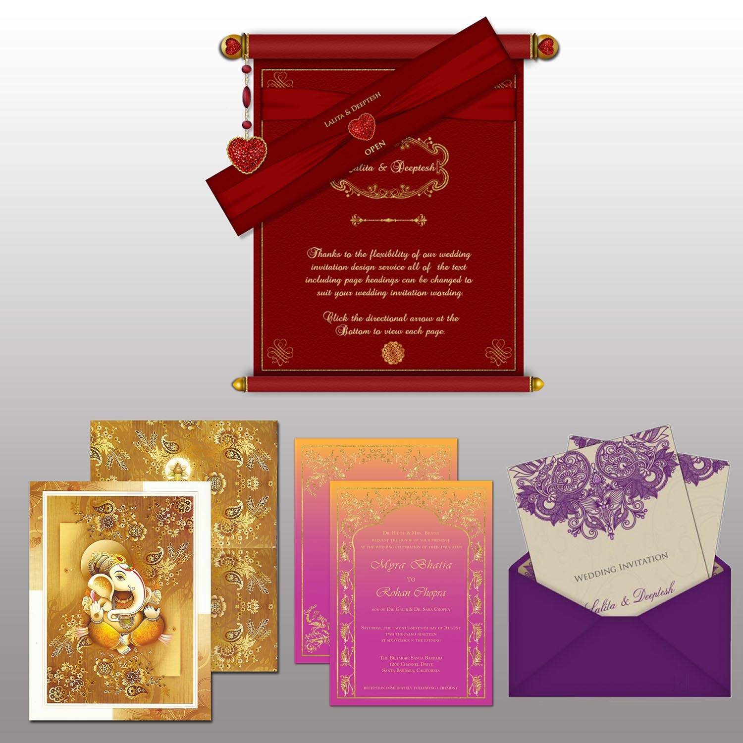 Shaadi card printing in Hoshangabad at 