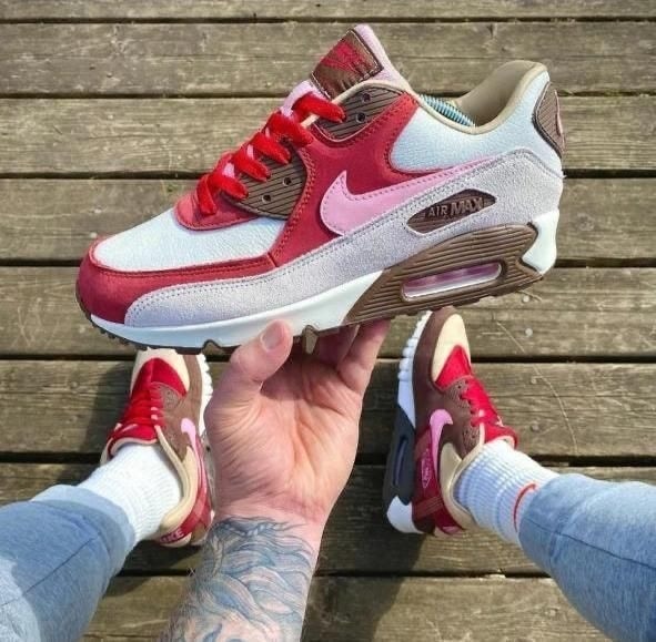 air max bacon on feet