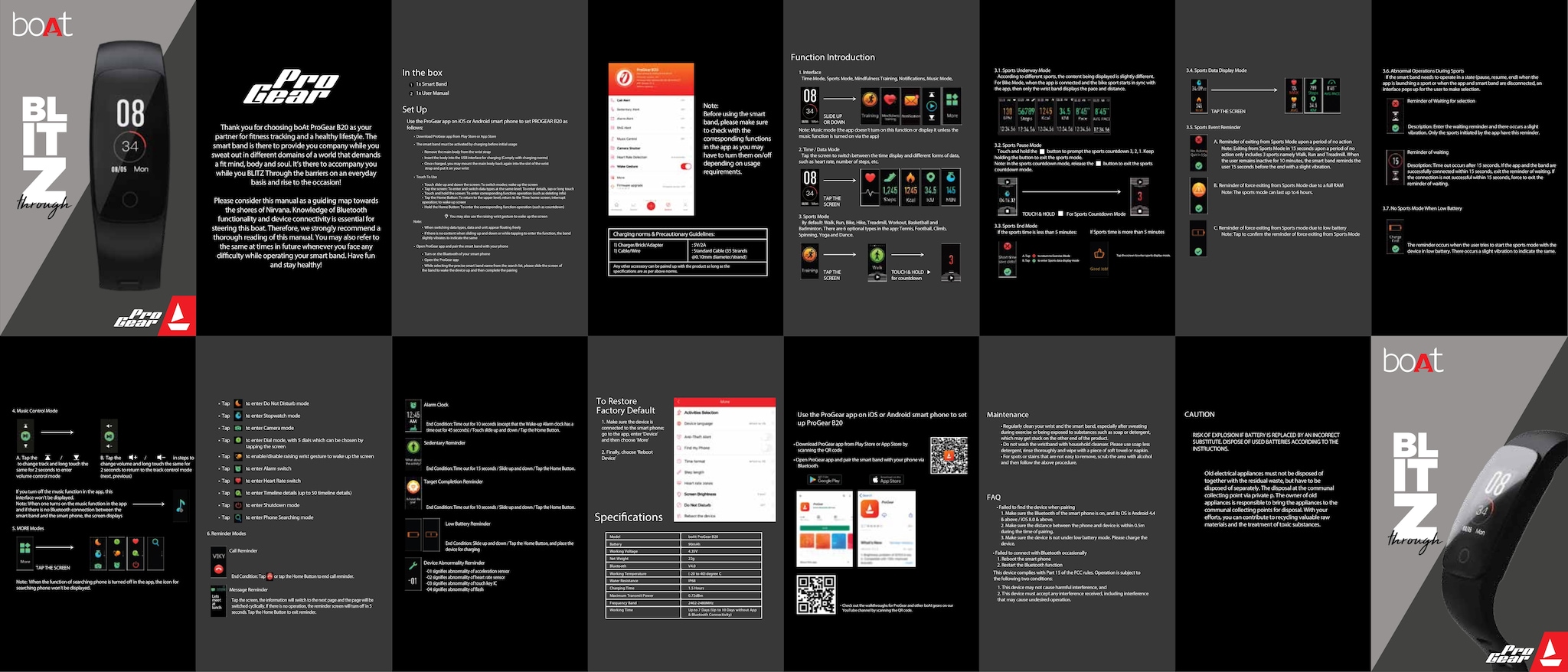 BOAT ProGear B20 in Bangalore at ₹ 1,799 Unit by Imagine