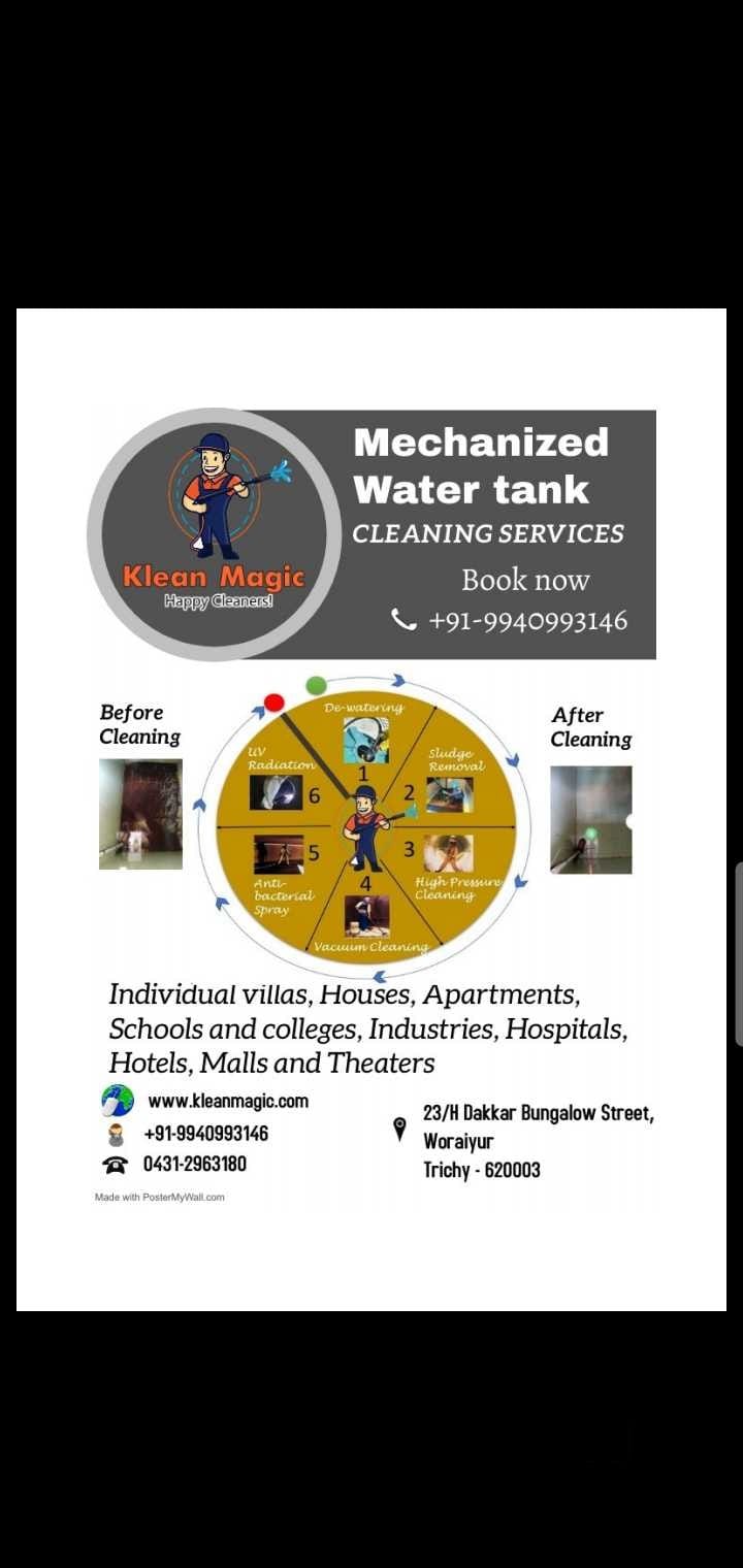 Top 50 Water Tank Cleaning Services in Trichy Best Tank Cleaning