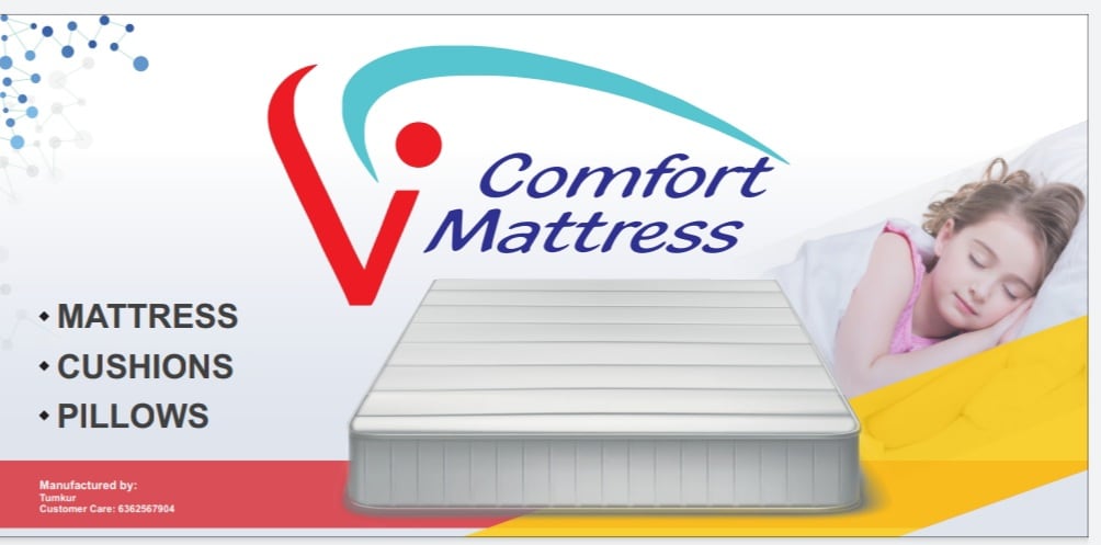 V Comfort Mattress in Gulur, Tumkur - Best Mattress Manufacturers