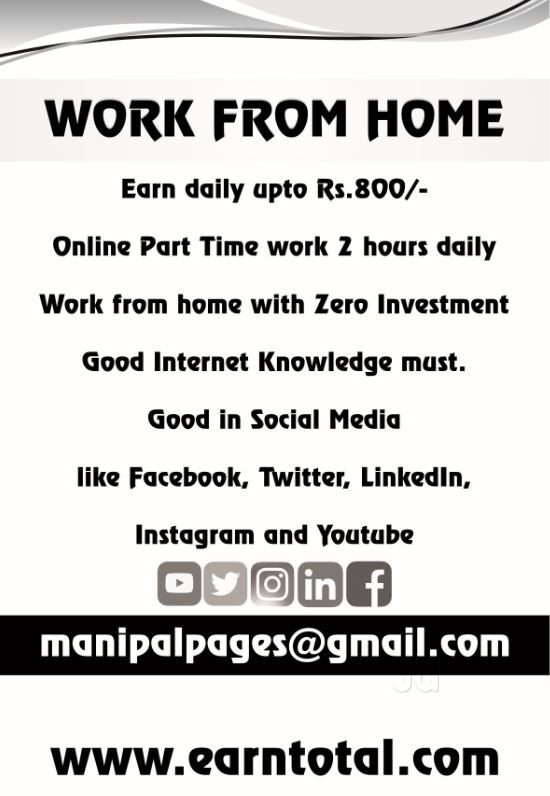 Karnataka Part Time Jobs Jp Nagar 1st Phase Work From Home Jobs In Bangalore Justdial