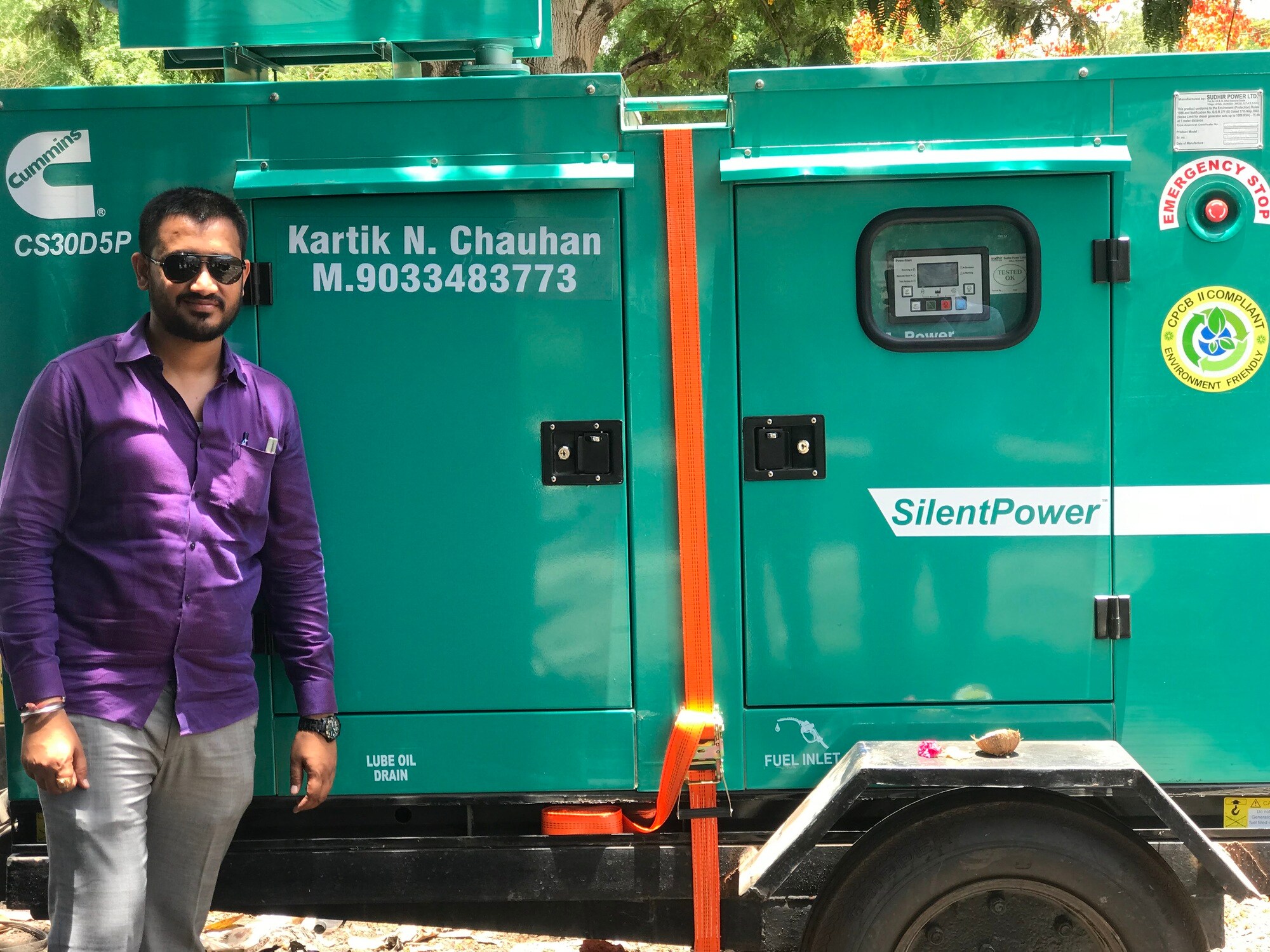 Diesel Generators On Hire in Sama, Vadodara डीजल गेनेटर्स ऑन रेंट