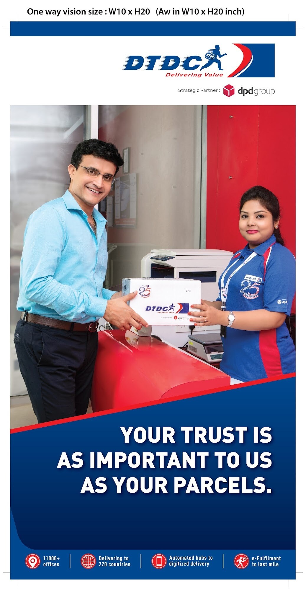 Top DTDC International Courier Services in Vip Road Best DTDC