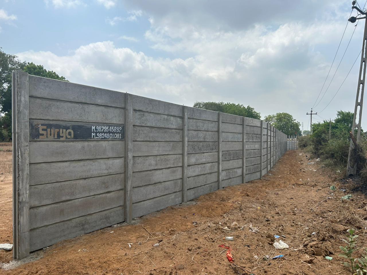 Surya Cement Articles in Por, Vadodara - Best Precast Compound Wall  Manufacturers in Vadodara - Justdial