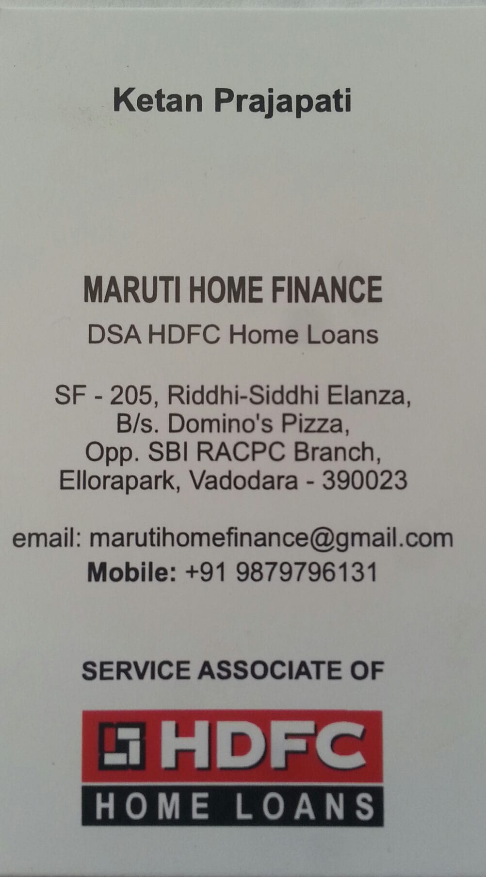 Hdfc Home Loans Chhani Loans In Vadodara Justdial